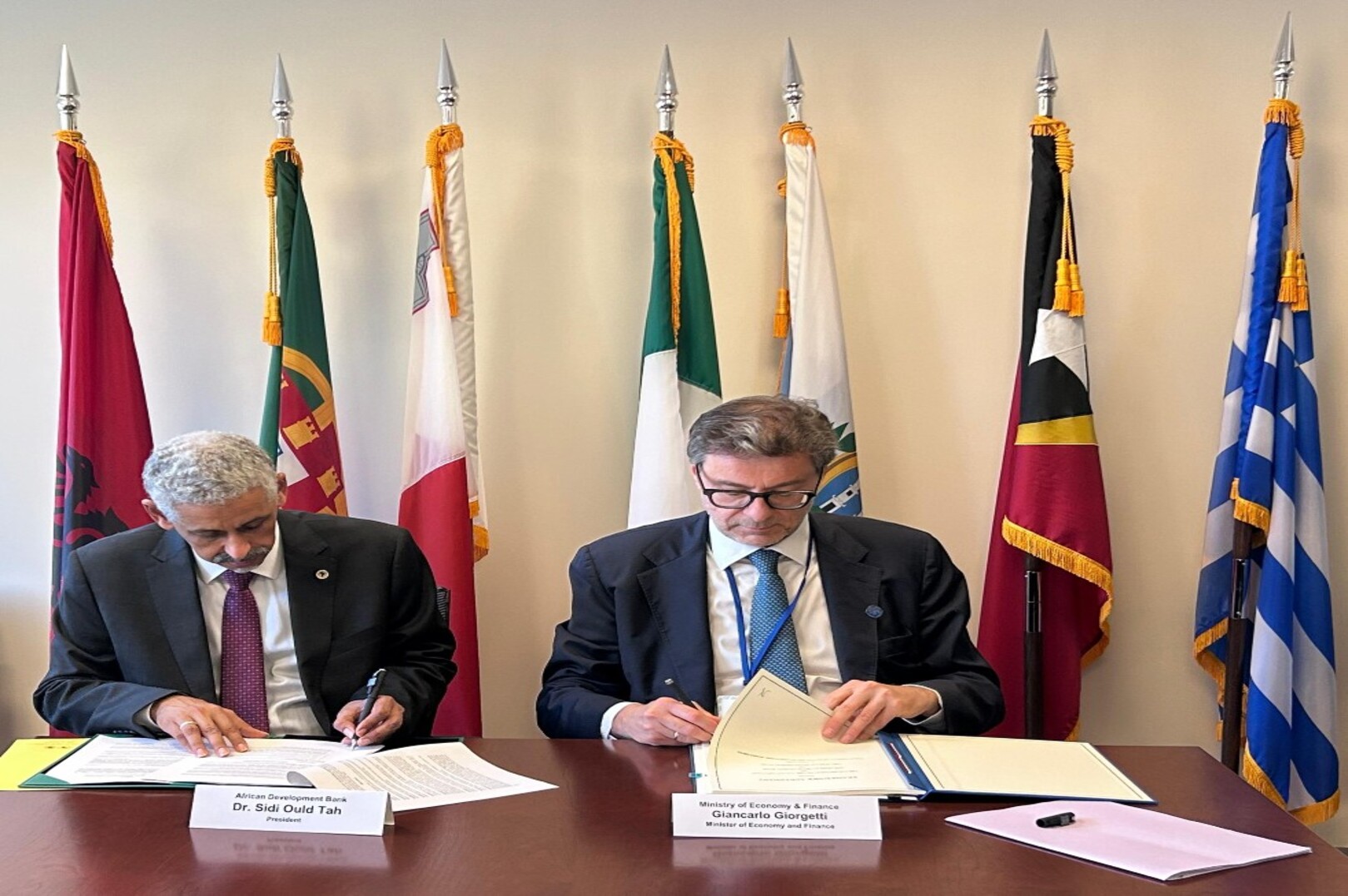 Italy and AfDB Sign €140 Million Deal to Finance Key Projects Across Africa